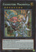 Exosisters Magnifica Secret Rare (#MAMO-EN036) (Magnificent Monsters) Near Mint 1st Edition