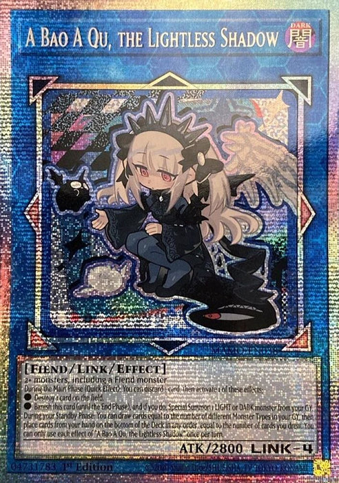 A Bao A Qu the Lightless Shadow Starlight Rare (#MAMO-EN038) (Magnificent Monsters) Near Mint 1st Edition