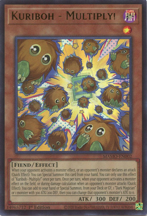 Kuriboh Multiply (#MAMO-EN002) (Magnificent Monsters) Near Mint 1st Edition