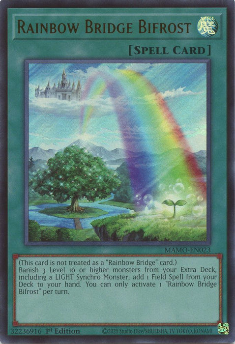 Rainbow Bridge Bifrost (#MAMO-EN023) (Magnificent Monsters) Near Mint 1st Edition