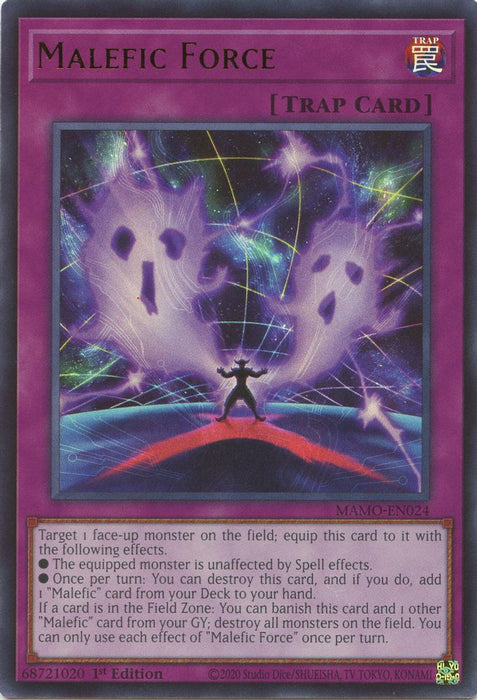 Malefic Force (#MAMO-EN024) (Magnificent Monsters) Near Mint 1st Edition