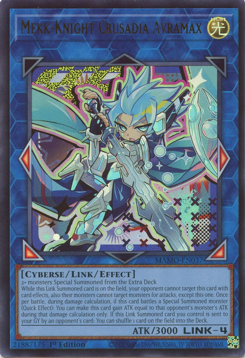 Mekk Knight Crusadia Avramax (#MAMO-EN037) (Magnificent Monsters) Near Mint 1st Edition