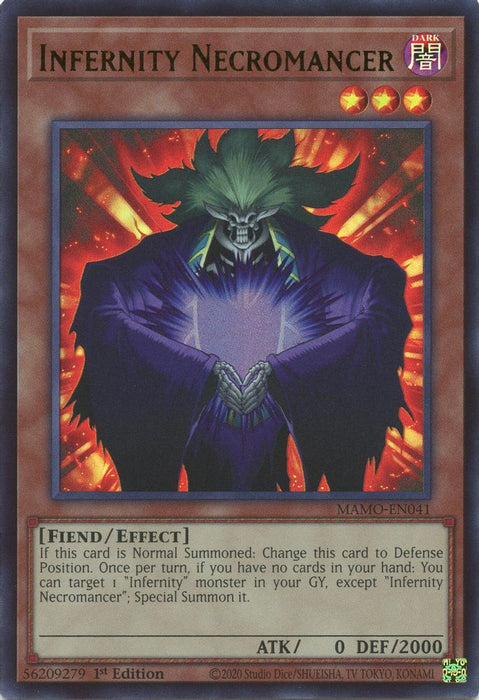 Infernity Necromancer (#MAMO-EN041) (Magnificent Monsters) Near Mint 1st Edition