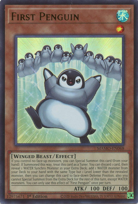 First Penguin (#MAMO-EN068) (Magnificent Monsters) Near Mint 1st Edition