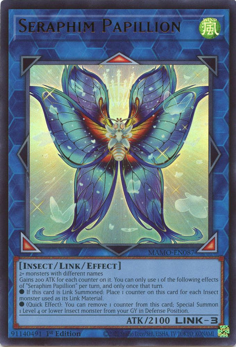 Seraphim Papillion (#MAMO-EN087) (Magnificent Monsters) Near Mint 1st Edition