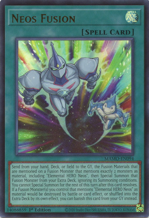 Neos Fusion (#MAMO-EN094) (Magnificent Monsters) Near Mint 1st Edition