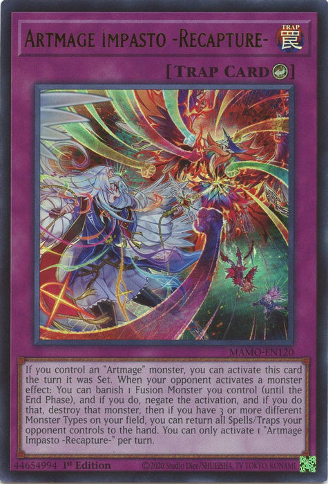 Artmage Impasto Recapture (#MAMO-EN120) (Magnificent Monsters) Near Mint 1st Edition