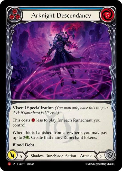 Arknight Descendancy (#IAR111) (Usurp the Shadow Throne) Near Mint
