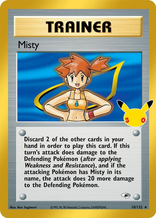 Misty (#18/132) (ME: 30th Celebration Classic Collection) Near Mint Holofoil