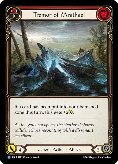 Tremor of iArathael (#IAR232) (Usurp the Shadow Throne) Near Mint