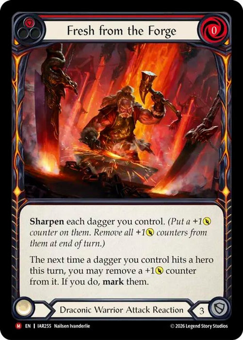 Fresh from the Forge (#IAR255) (Usurp the Shadow Throne) Near Mint