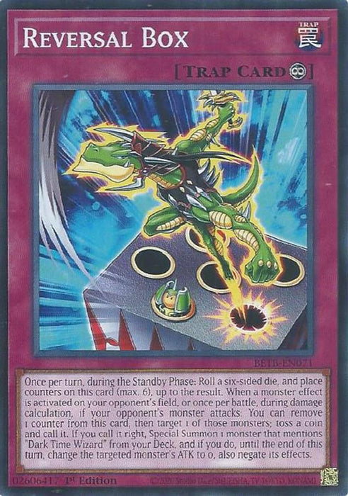 Reversal Box (#BETB-EN071) (Beyond the Brave) Near Mint 1st Edition