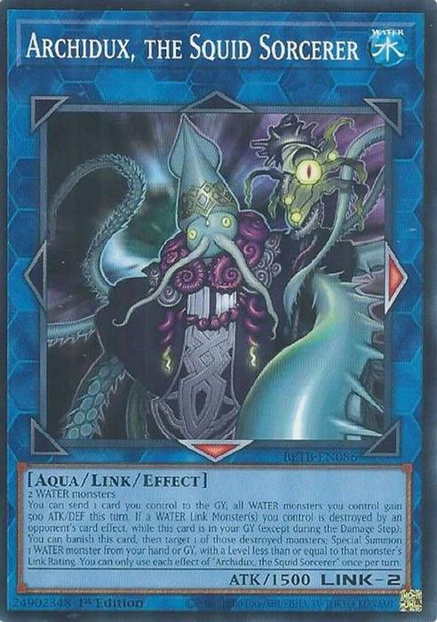 Archidux, the Squid Sorcerer (#BETB-EN086) (Beyond the Brave) Near Mint 1st Edition