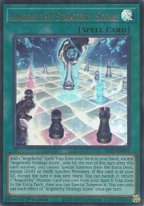 Angelechy Strategy Score (#BETB-EN092) (Beyond the Brave) Near Mint 1st Edition
