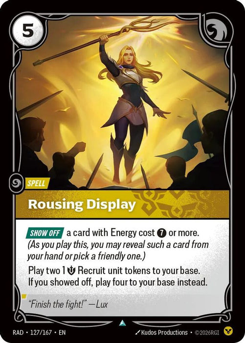 Rousing Display (#127/167) (Radiance) Near Mint