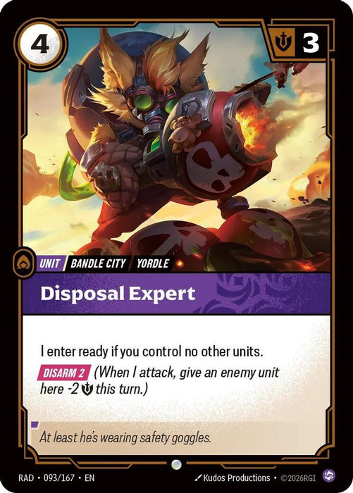 Disposal Expert (#093/167) (Radiance) Near Mint