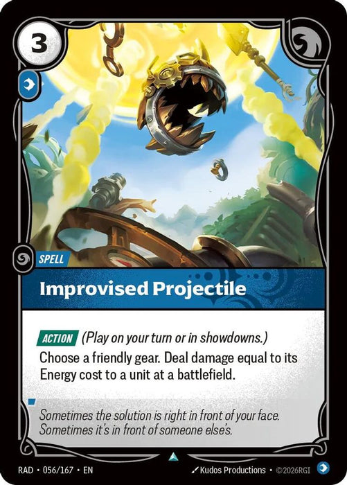 Improvised Projectile (#056/167) (Radiance) Near Mint