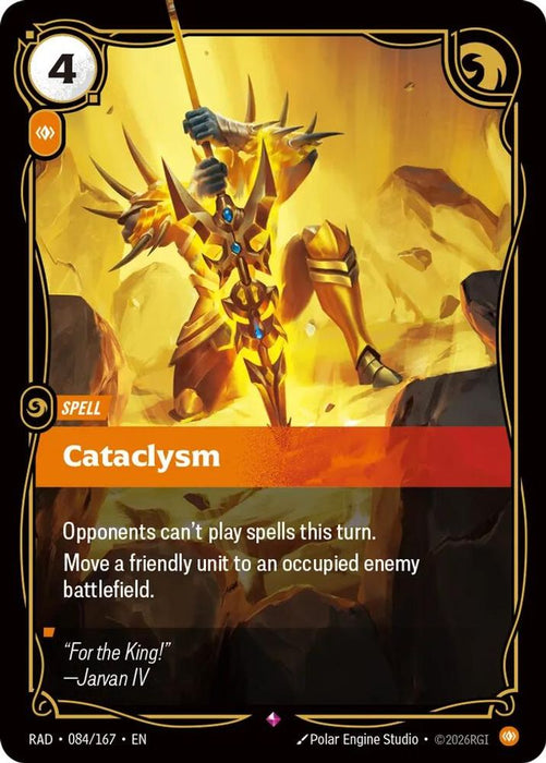 Cataclysm (#084/167) (Radiance) Near Mint Foil