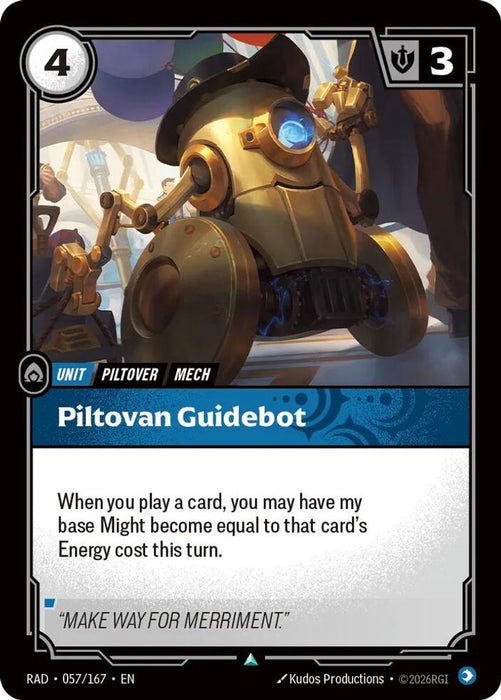 Piltovan Guidebot (#057/167) (Radiance) Near Mint