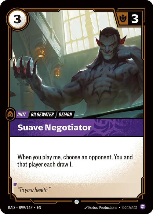 Suave Negotiator (#099/167) (Radiance) Near Mint