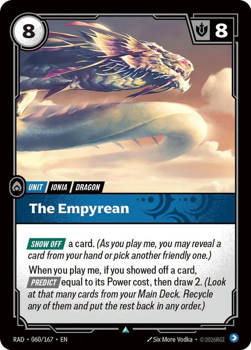 The Empyrean (#060/167) (Radiance) Near Mint