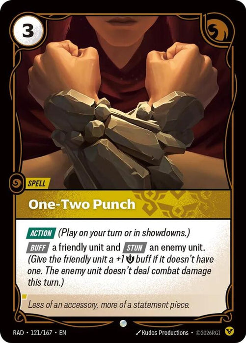 One-Two Punch (#121/167) (Radiance) Near Mint