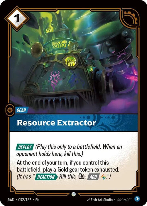 Resource Extractor (#052/167) (Radiance) Near Mint