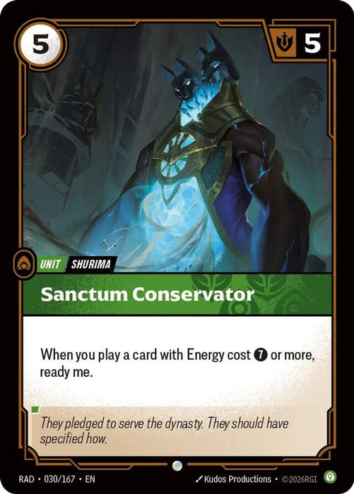Sanctum Conservator (#030/167) (Radiance) Near Mint
