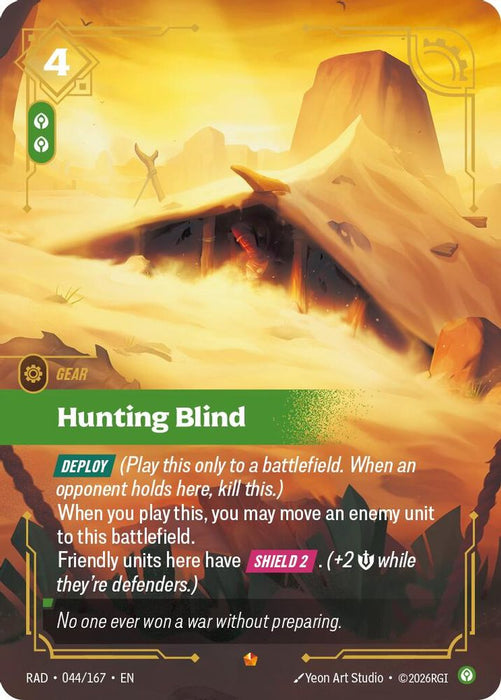 Hunting Blind (#044/167) (Radiance) Near Mint Foil
