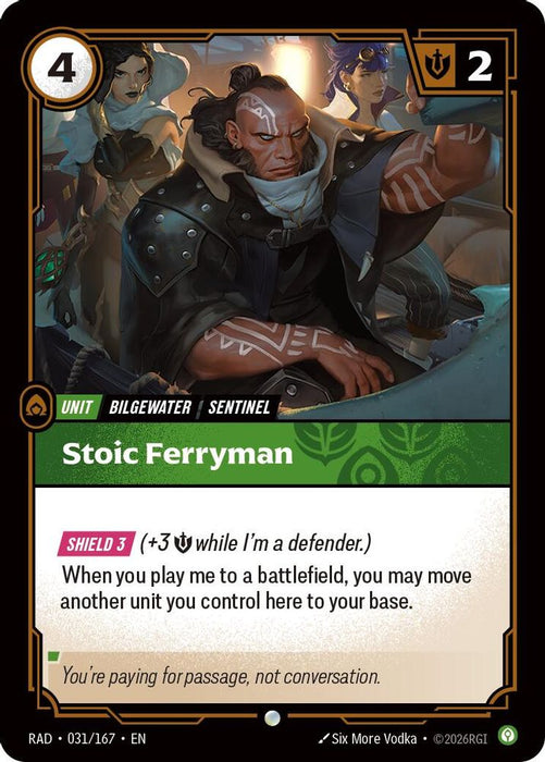 Stoic Ferryman (#031/167) (Radiance) Near Mint