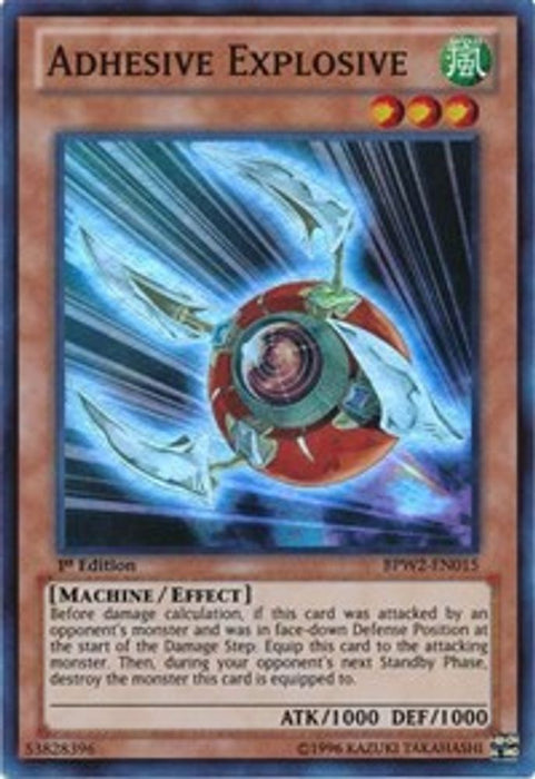 Adhesive Explosive (#BPW2-EN015) (Battle Pack 2: War of the Giants Round 2) Near Mint 1st Edition