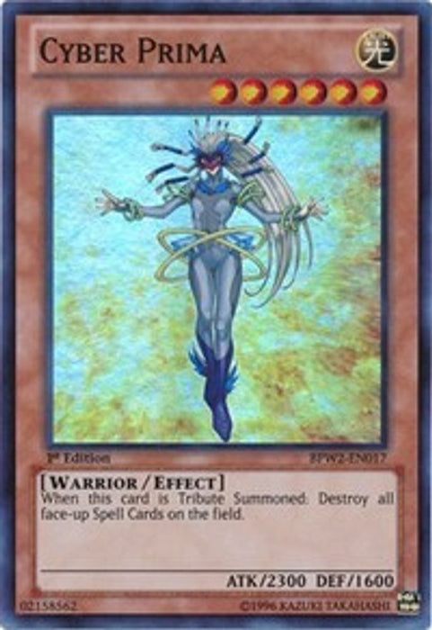 Cyber Prima (#BPW2-EN017) (Battle Pack 2: War of the Giants Round 2) Near Mint 1st Edition