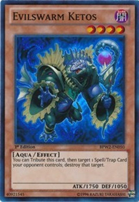 Evilswarm Ketos (#BPW2-EN050) (Battle Pack 2: War of the Giants Round 2) Near Mint 1st Edition
