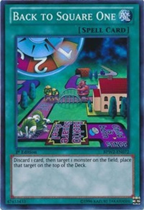 Back to Square One (#BPW2-EN072) (Battle Pack 2: War of the Giants Round 2) Near Mint 1st Edition