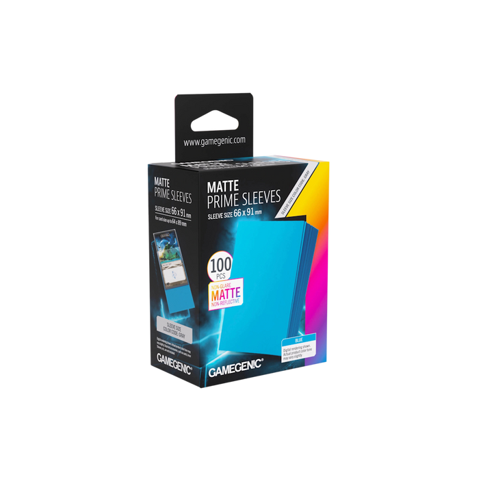 Gamegenic Matte Prime Sleeves - Blue - Standard Size (100)