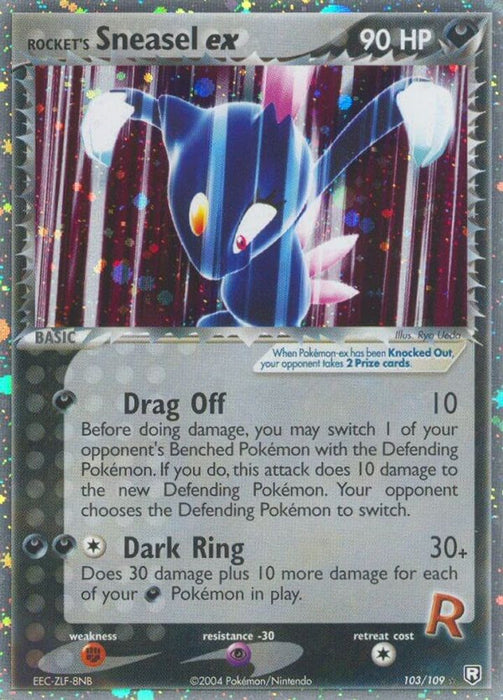 Rocket's Sneasel ex (#103/109) (EX Team Rocket Returns) Lightly Played Holofoil