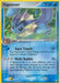 Vaporeon (#19/115) (EX Unseen Forces) Damaged Holofoil