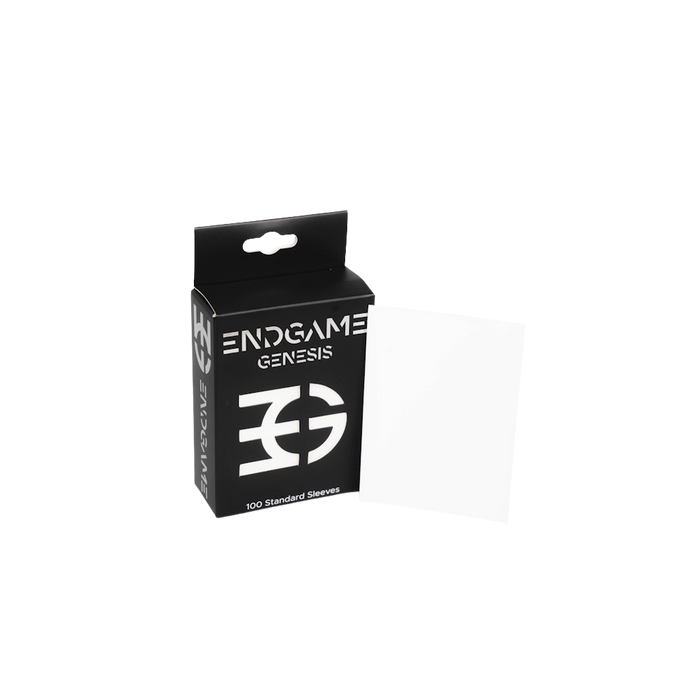 ENDGAME Genesis Sleeves - Trillium White - Standard Size (100)