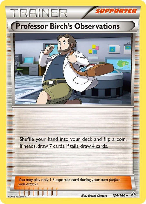 Professor Birch's Observations (#134/160) (XY - Primal Clash) Near Mint