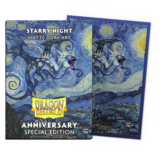 Dragon Shield Matte Dual Art Sleeves - Starry Night - Standard Size (100)