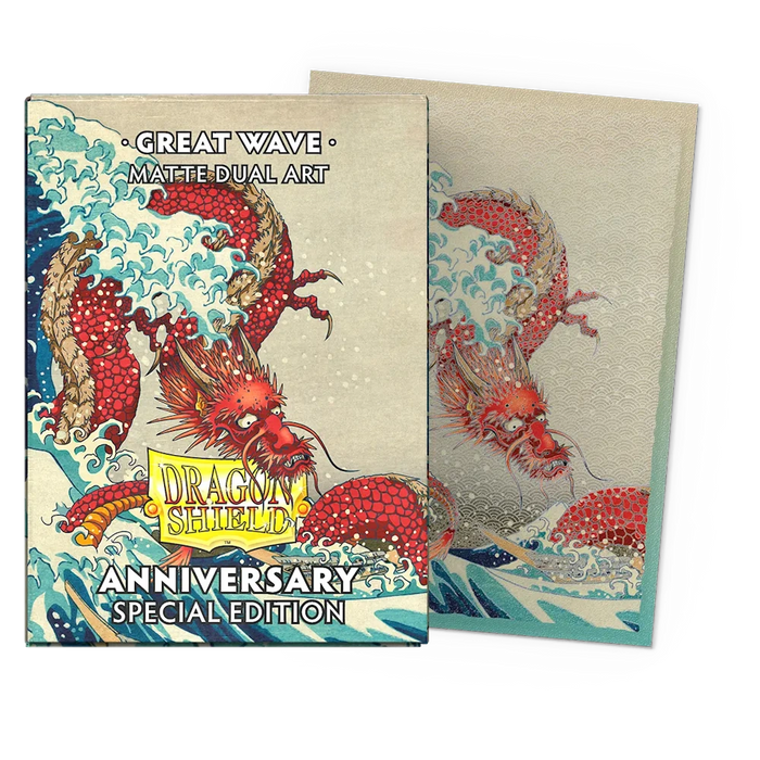 Dragon Shield Matte Dual Art Sleeves - Great Wave - Standard Size (100)