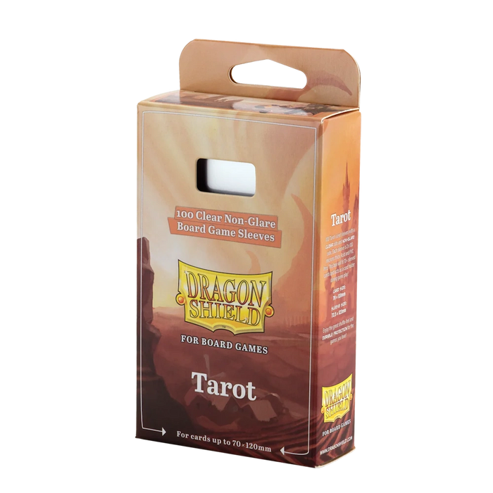 Dragon Shield Board Game Sleeves - Clear - Tarot (100)