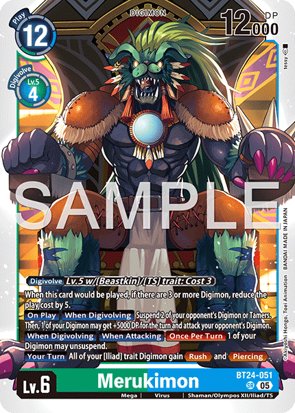 Merukimon (BT24-051 SR)