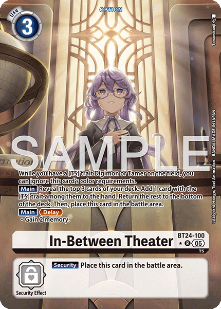 In-Between Theater (Alternate Art) (BT24-100)