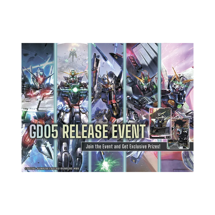 Gundam - GD-05 Anniversary Release Event - July 30th and August 6th