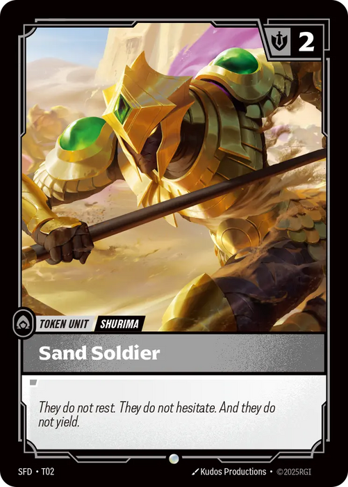 Sand Soldier // Buff (T02) [Spiritforged]