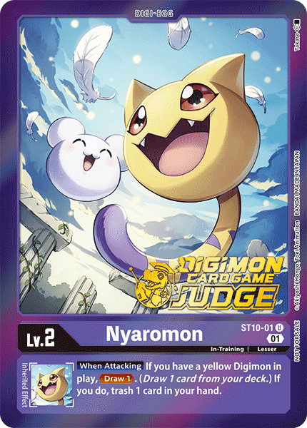 Nyaromon (Judge Pack 2) (ST10-01)