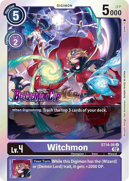 Witchmon (Beelzemon Cup) (ST14-06 U)