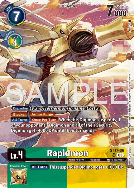 Rapidmon (Participant) (ST17-06 SR)