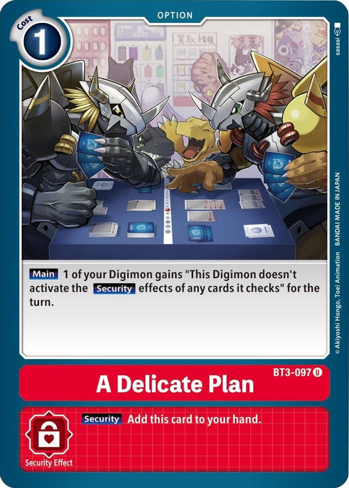 A Delicate Plan (BT3-097 U) 